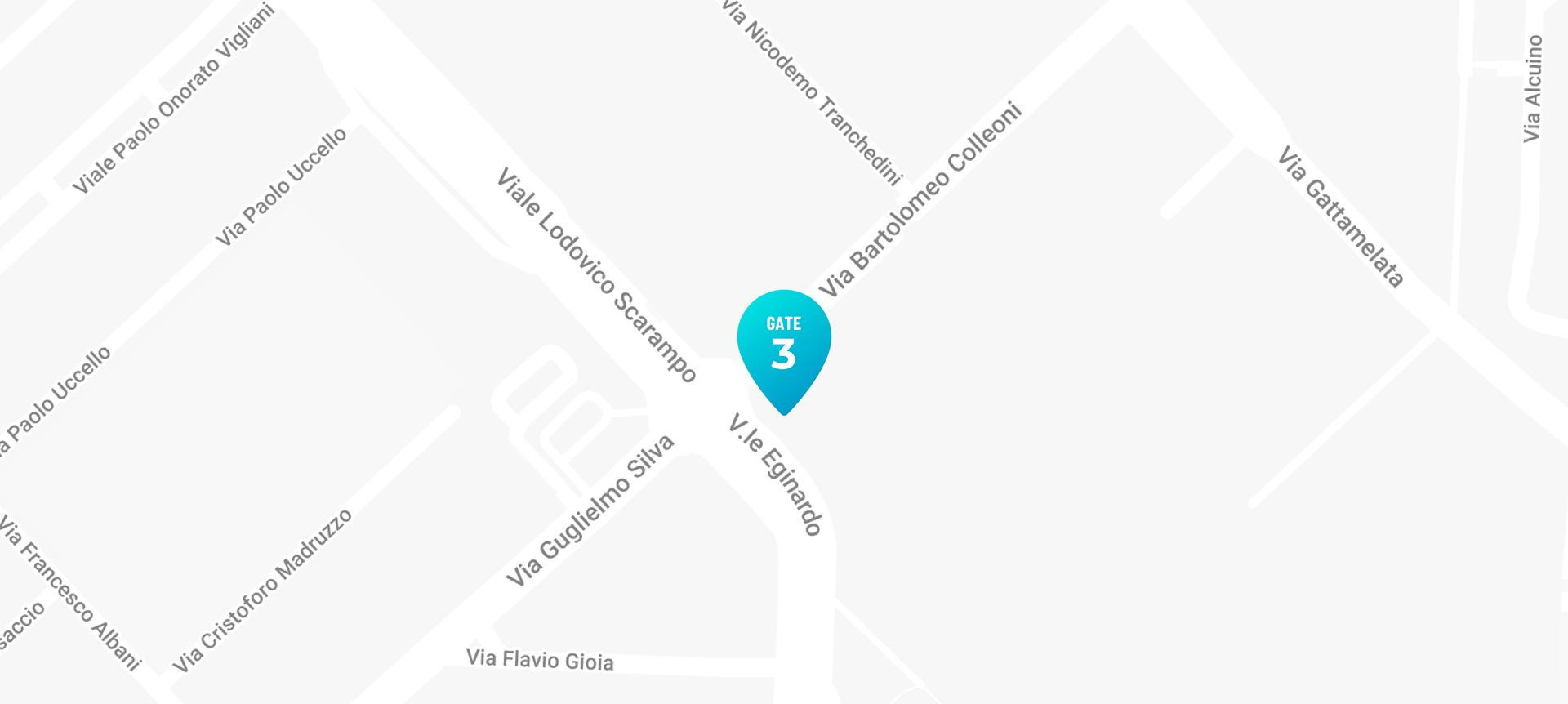 Map Location MiCo Milano Congressi